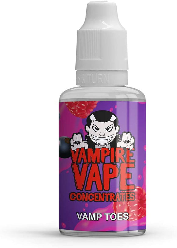 Vampire Vampire Vape Flavour Concentrate 30ml NO Nicotine (Vamp Toes)