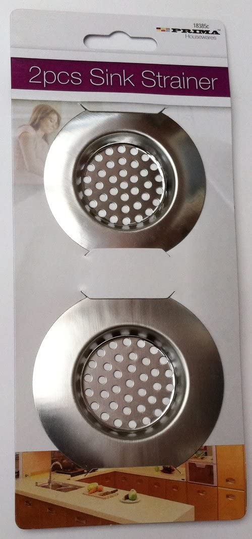 Sink Strainers 2pc Chromed (for 1.1/2