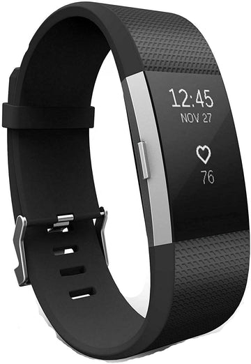 Fitbit Charge 2 Replacement Silicone Watch Strap - Standard Wristband