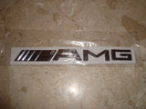 AMG BADGE EMBLEM CHROME SILVER C CL CLK SLK S SL 3M ADHESIVE