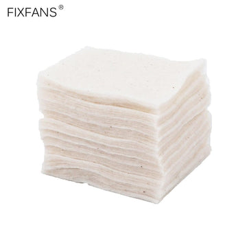 30Pcs Pure Japanese Organic Cotton Pad 60x50mm for Electronic Cigarette RDA RBA Atomizer Tank Heating Wire Coils Vape DIY Tool